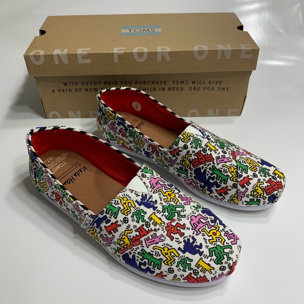 TOMS Keith Haring Pop shoes
